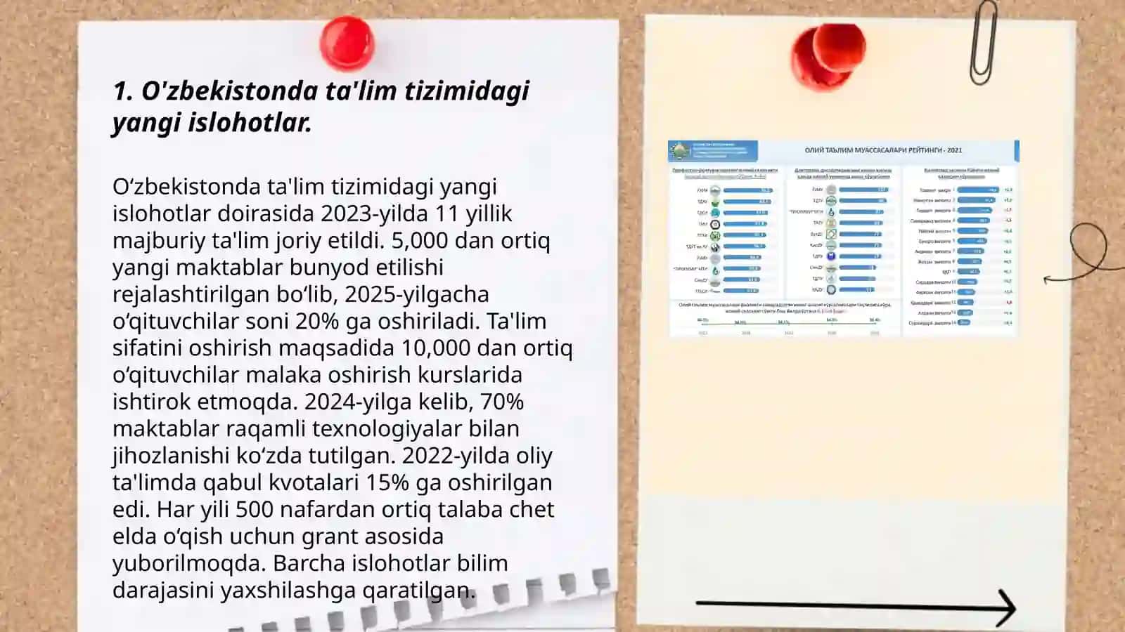 O'zbekistonda talim sohasidagi islohotlar 3