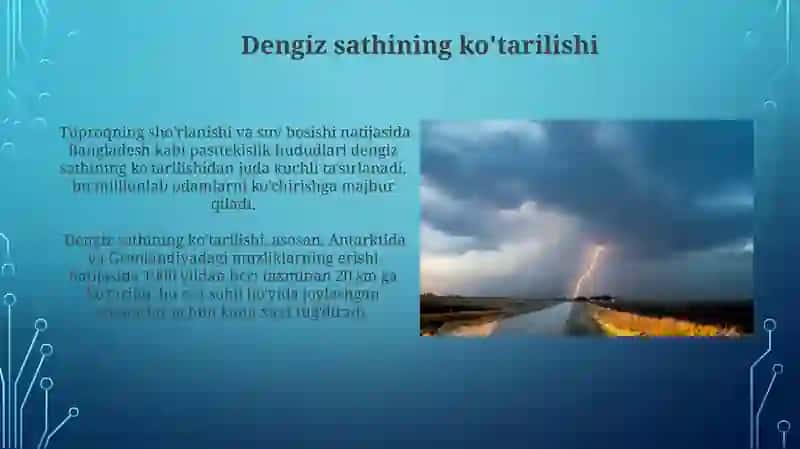 Iqlimning global oʻzgarishi 3