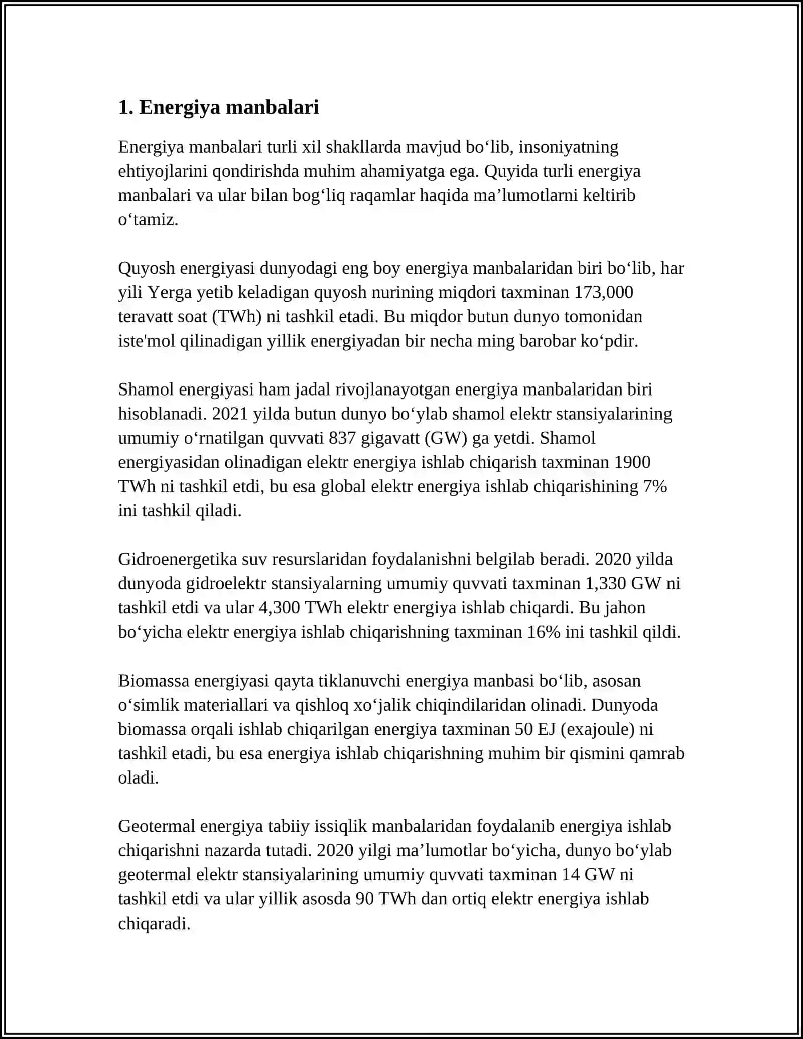 ENERGETIKA TIZIMI 3