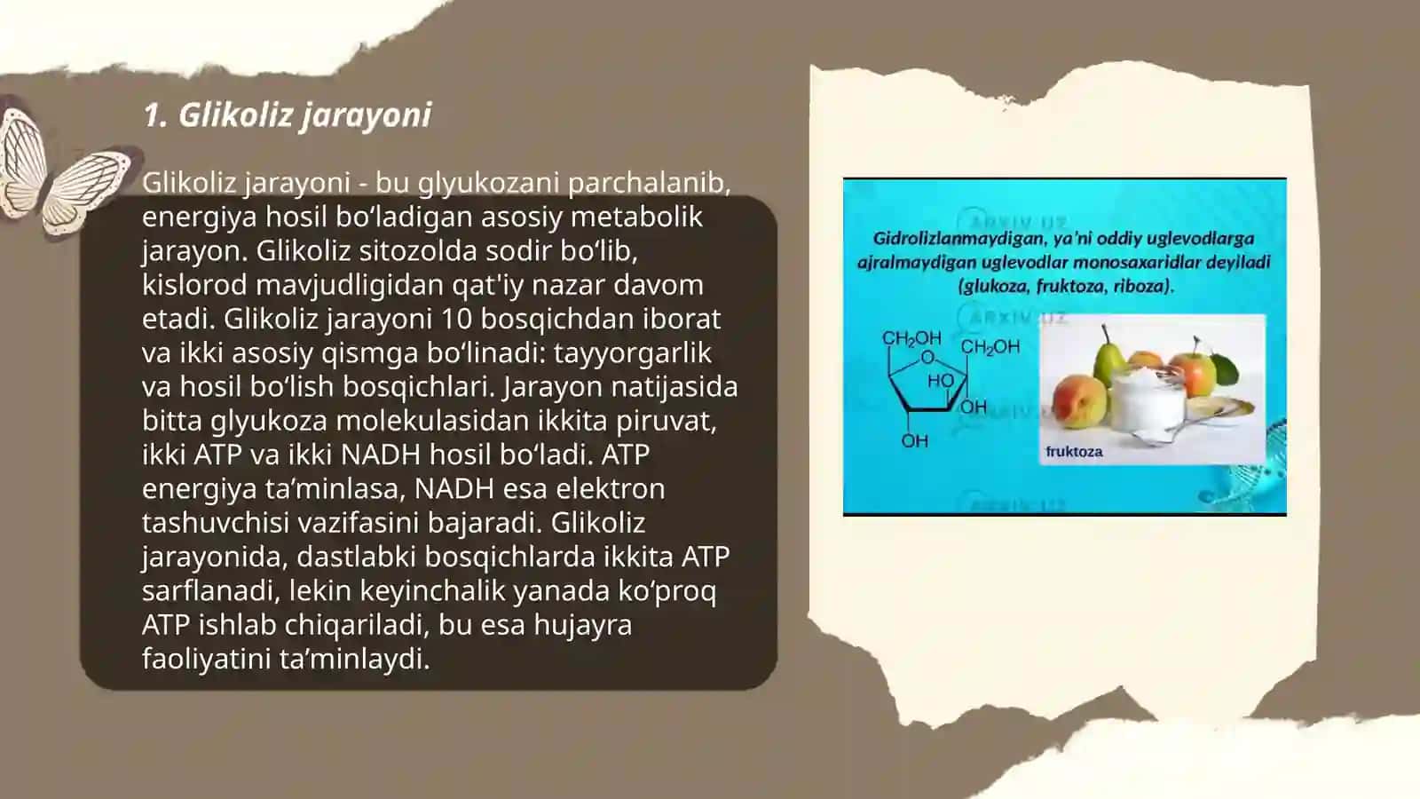 Glyukozani bijgʻitishdan olinadigan mahsulotlar 3