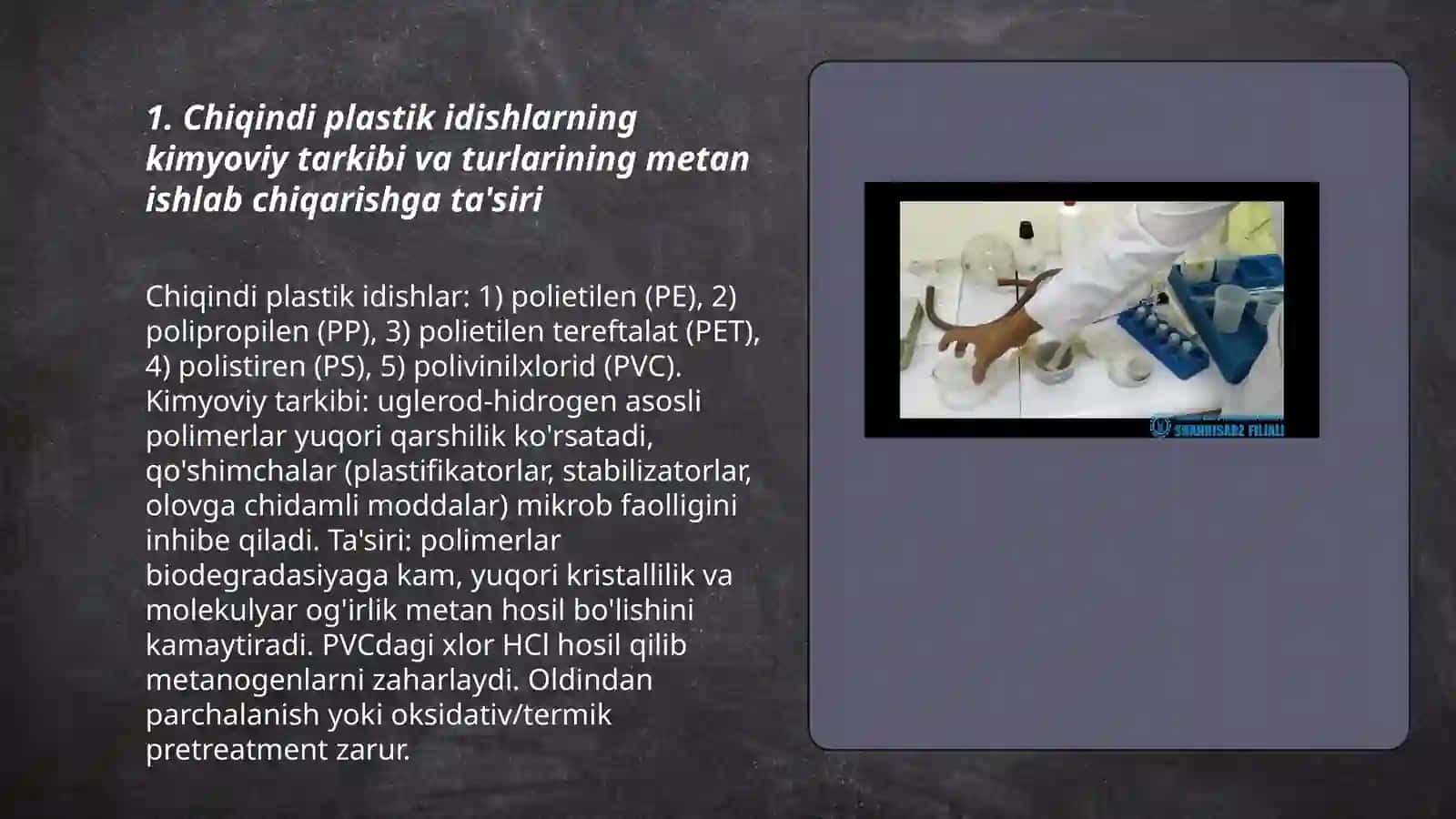 Metan (biogaz) olish 3