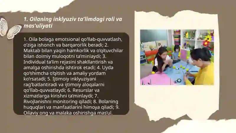 Oila va inklyuziv ta'lim 3