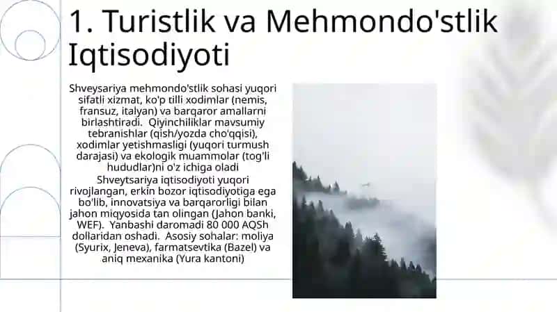 Iqtisodiy tizimlar Shvetsariya 3