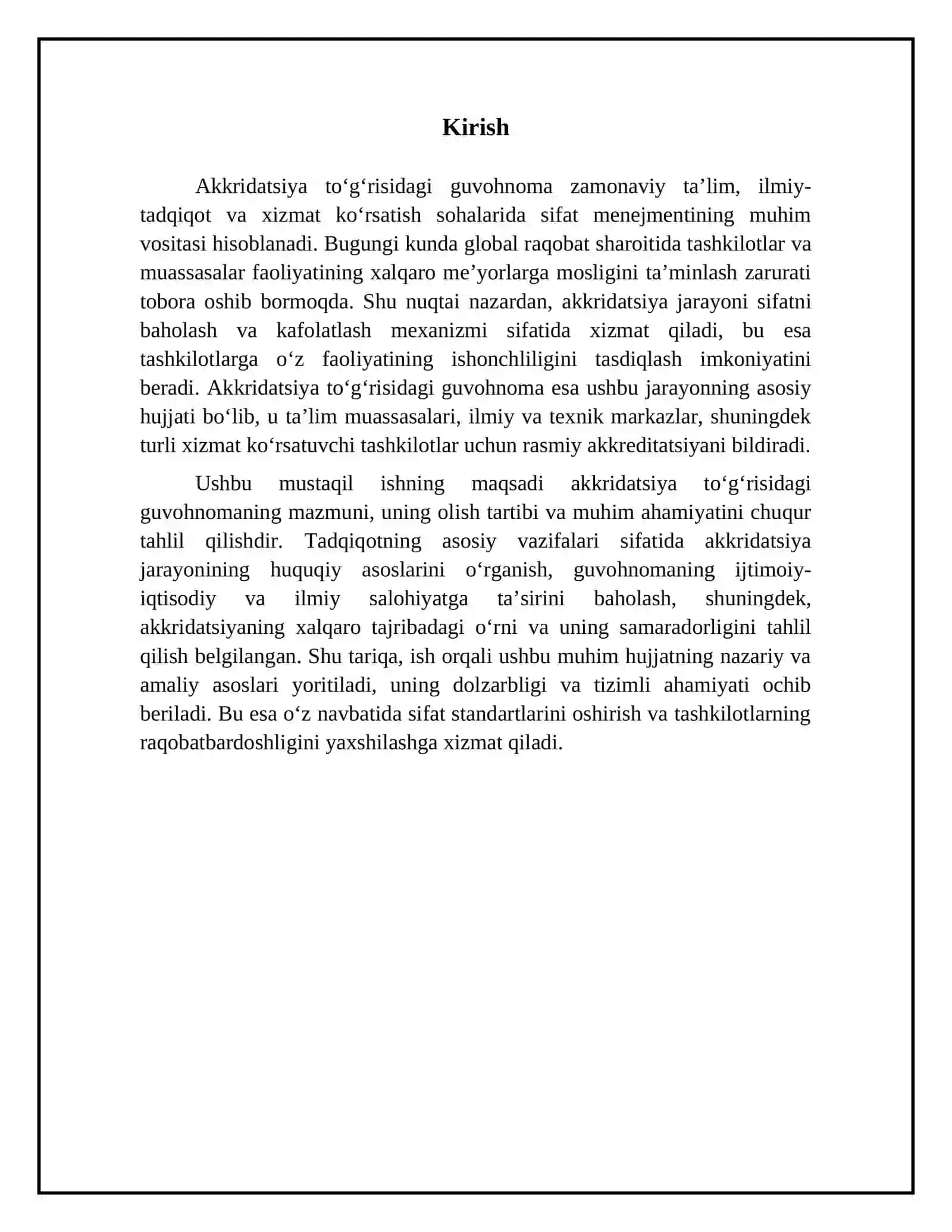 Akkridatsiya togrisidagi guvohnoma 3
