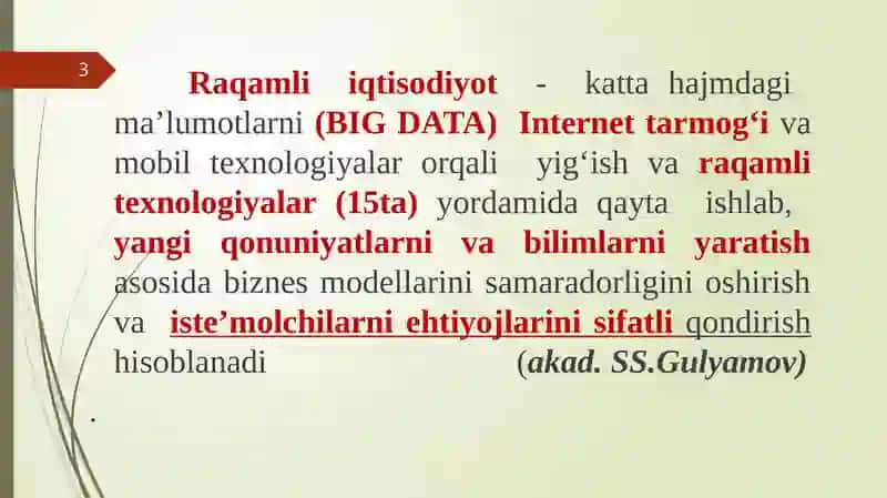 Raqamli biznes 3