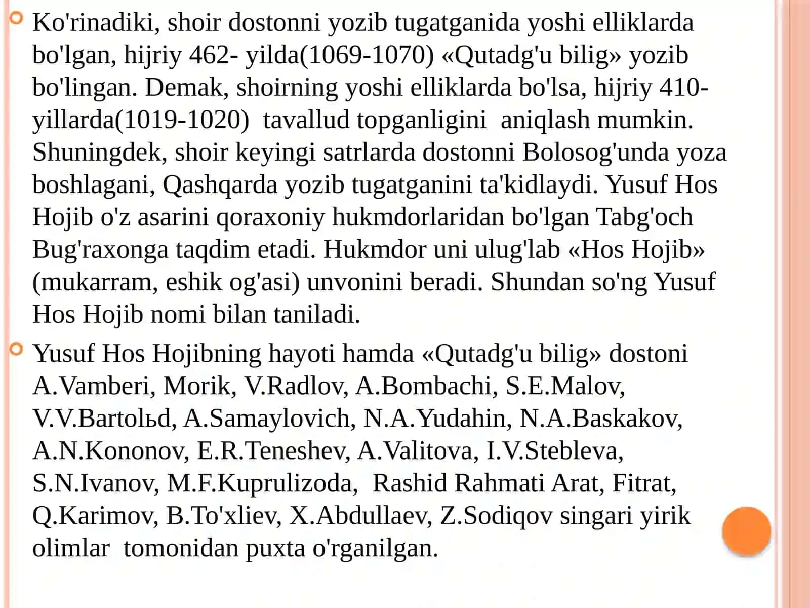 YusufXosHojib hayotivaijodiningmanbalari 3
