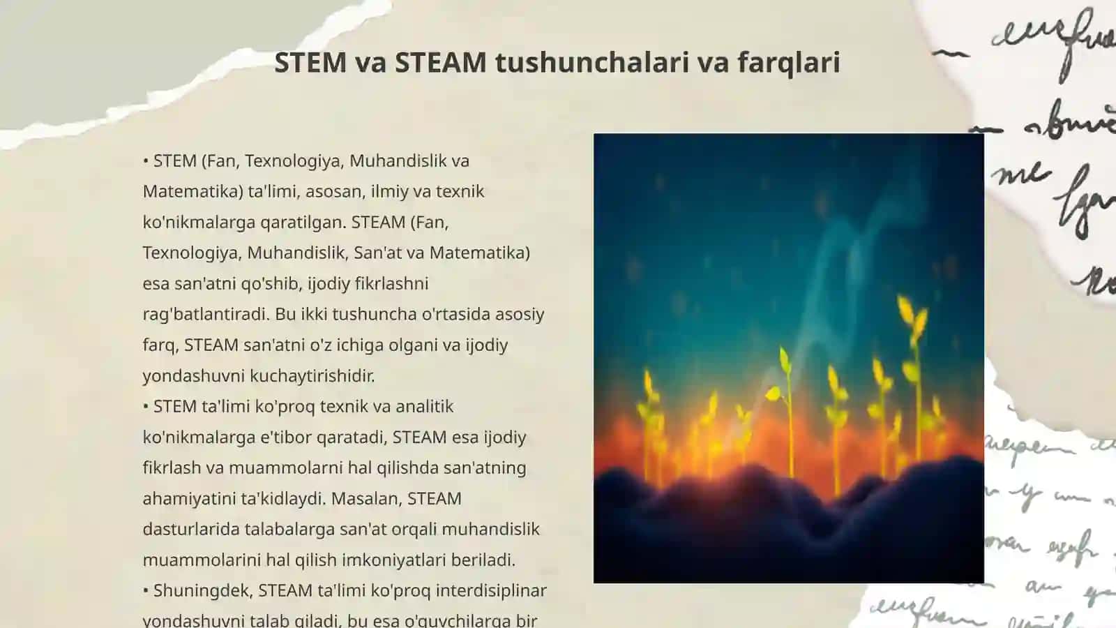 STEM va STEAM ning rivojlanishi 3