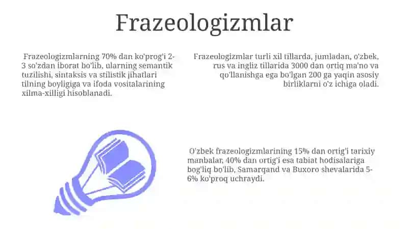 Frazeologizmlar 3