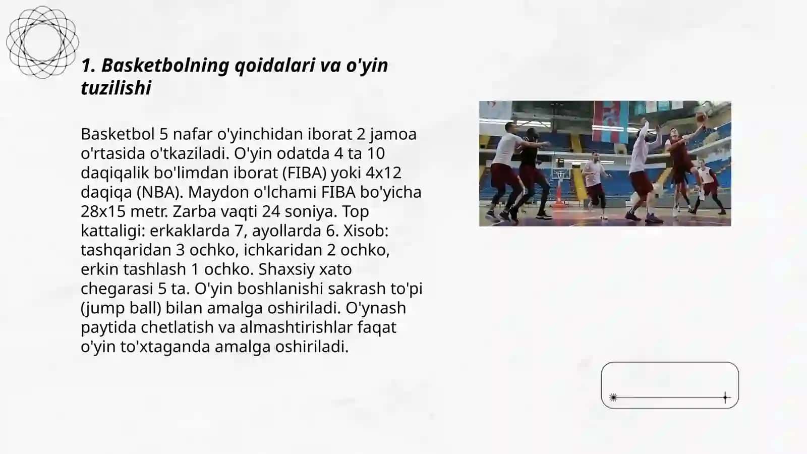Basketbol sport turi 3