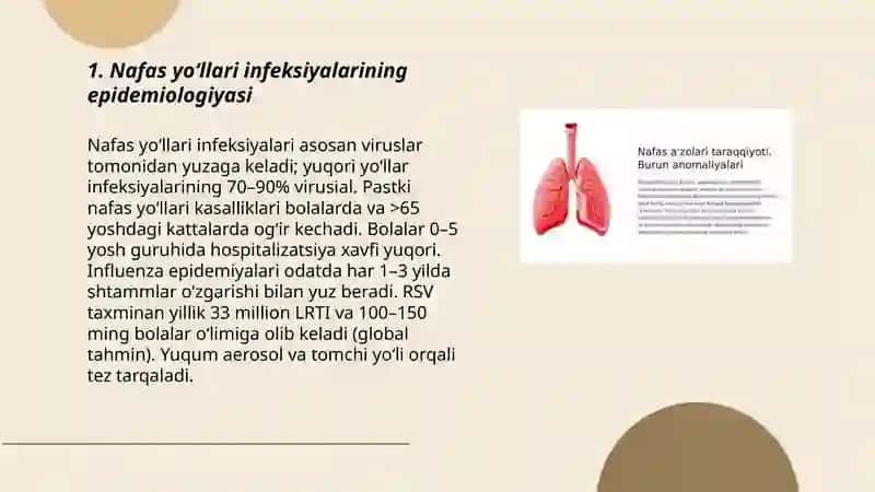 Nafas yoʻllari infeksiyalarining epidemiologiyasi 3