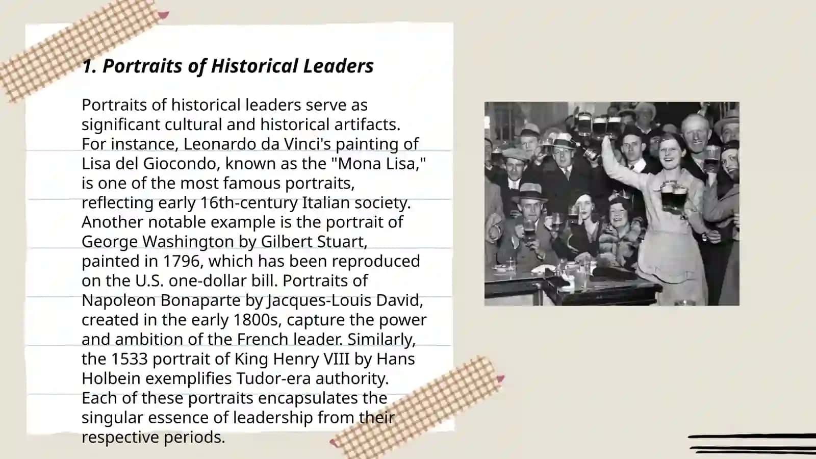 Portraits of Historical Leaders 3