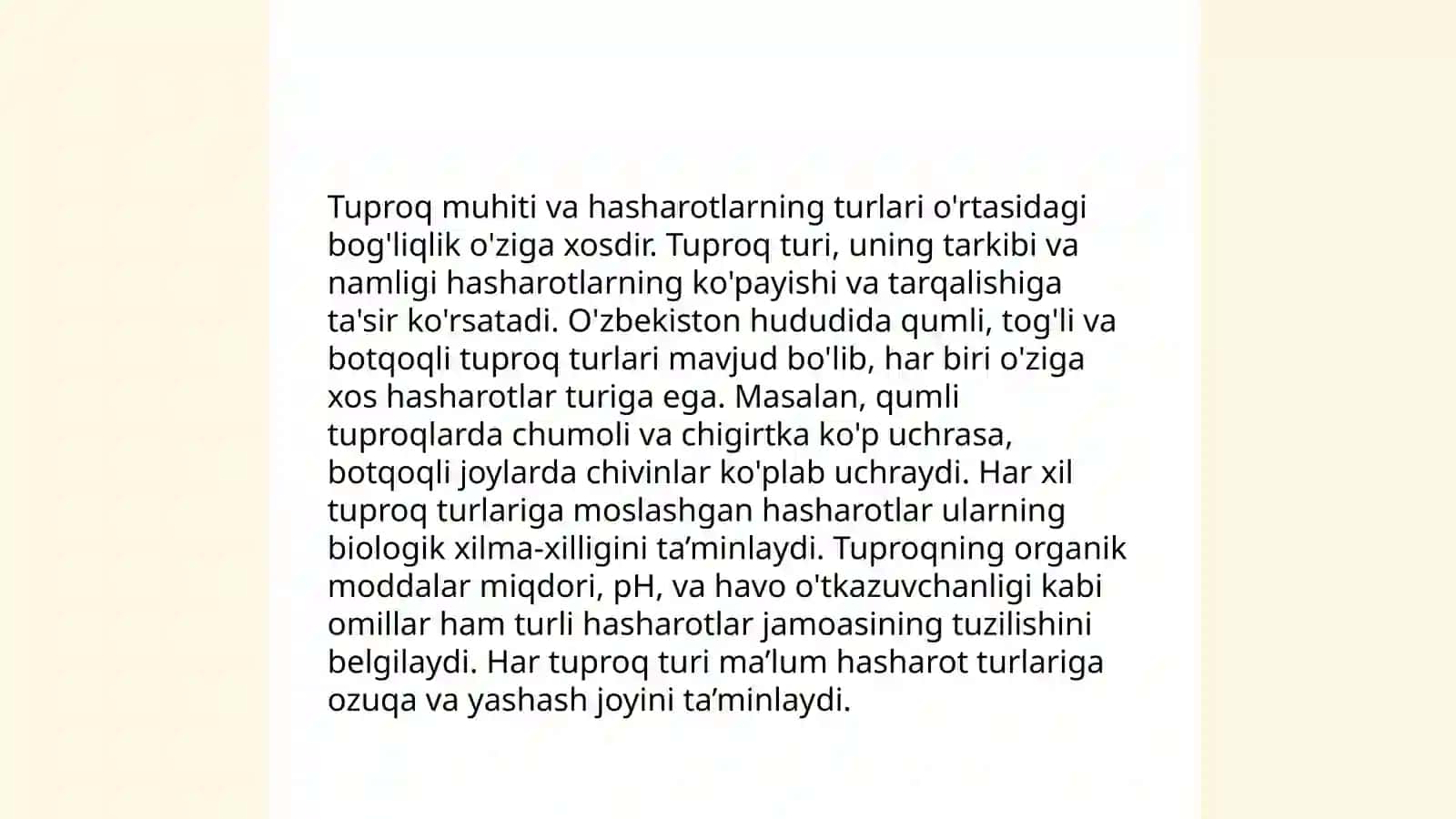 Tuproq muhitida yashovchi hasharotlar 3