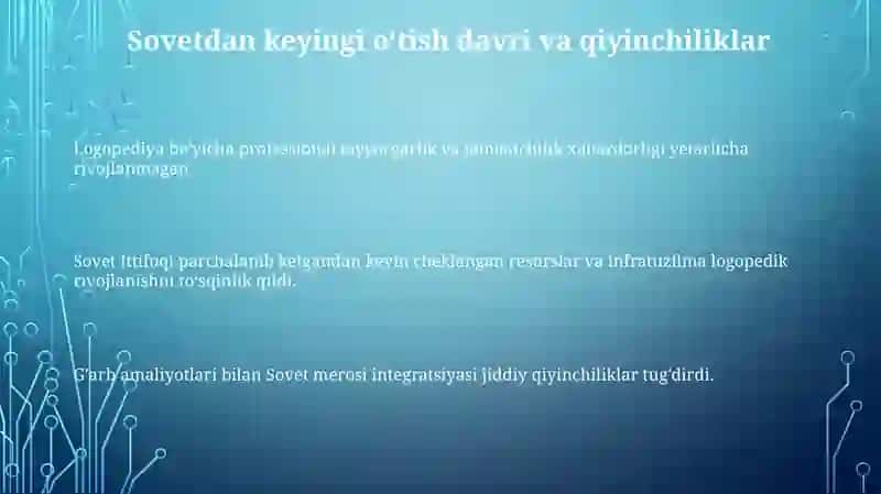 Oʻzbekistonda logopediyani rivojlanishi 3