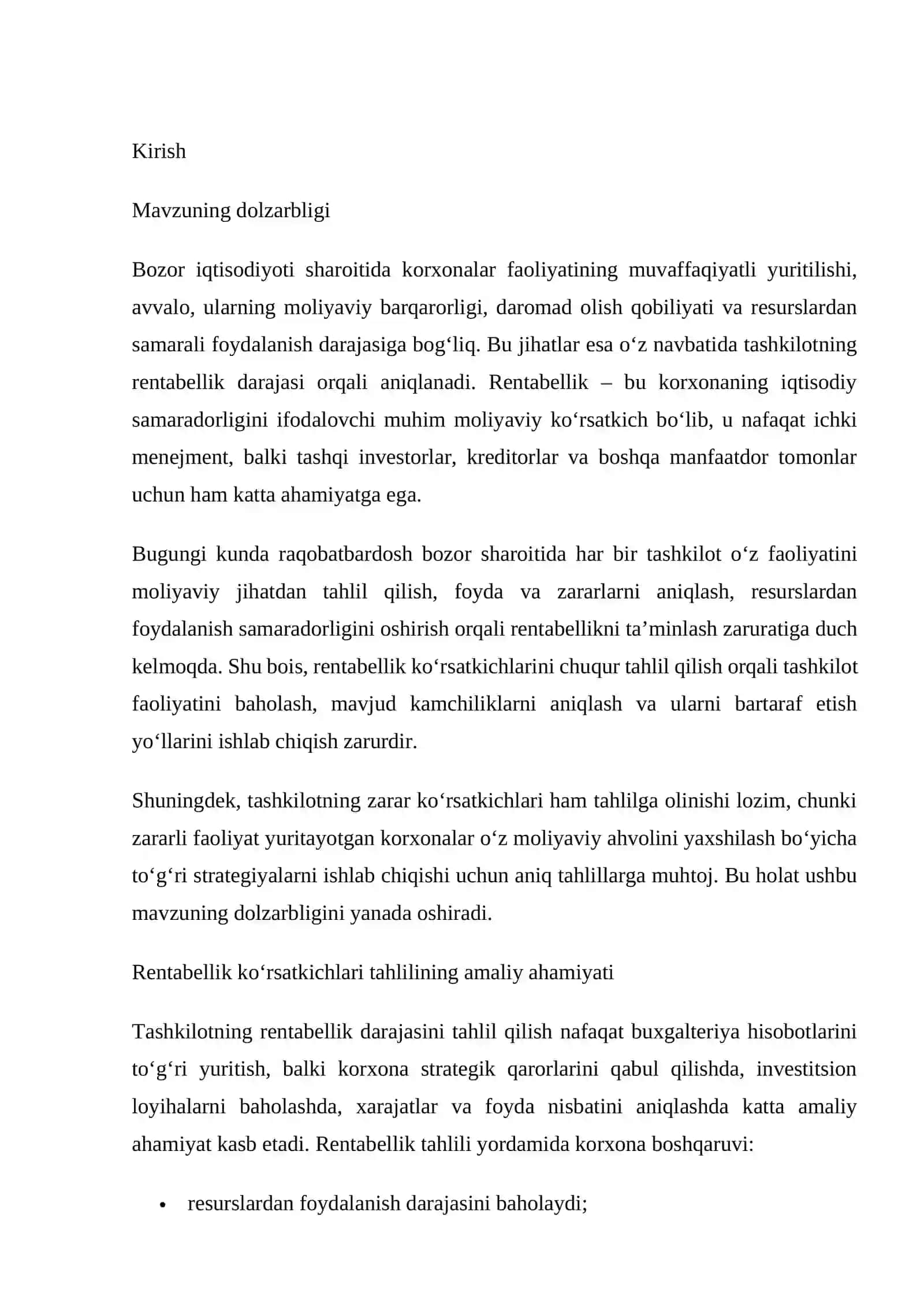Tashkilot zahiralarini tahlil qilish 3