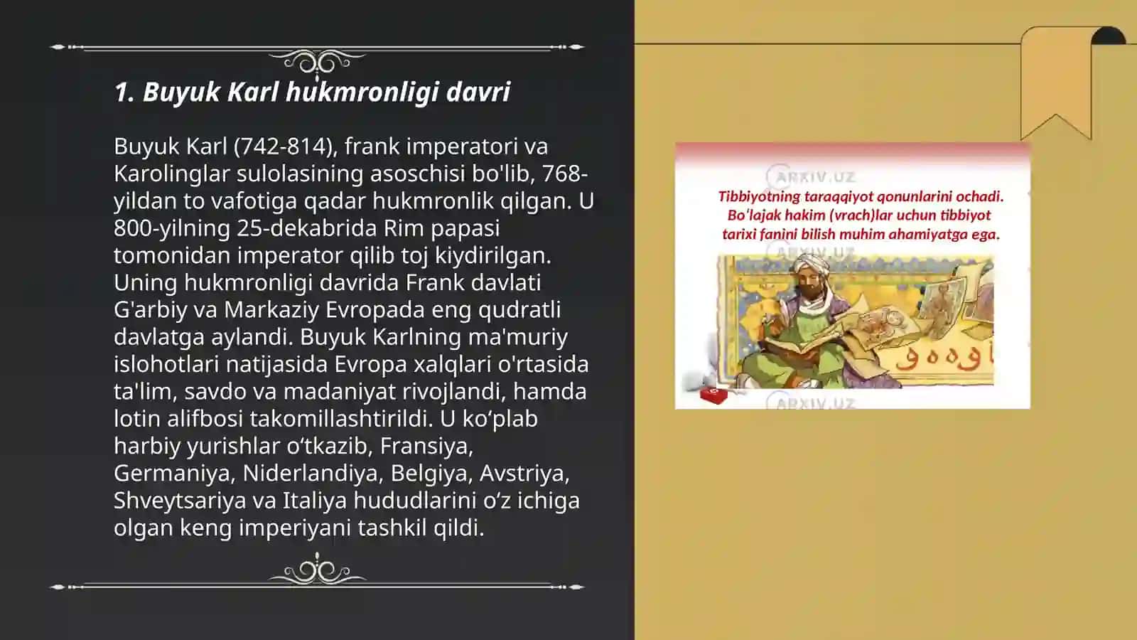 Buyuk Karl faoliyati 3