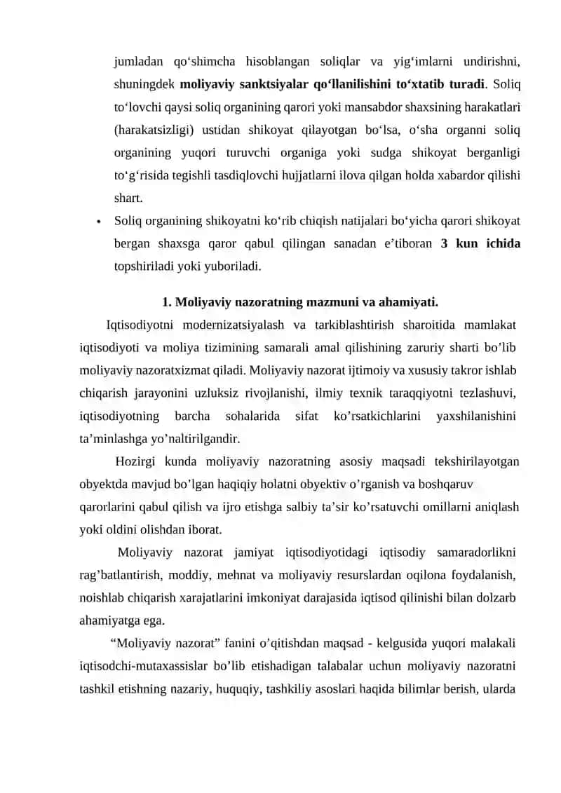 Moliyaviy Huquqiy Sanktsiyar Mazmuni Turlari 3