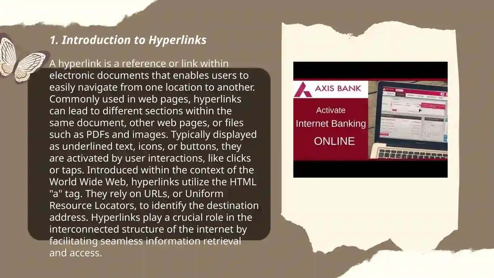 Using Links to Documents Internet Sources 3