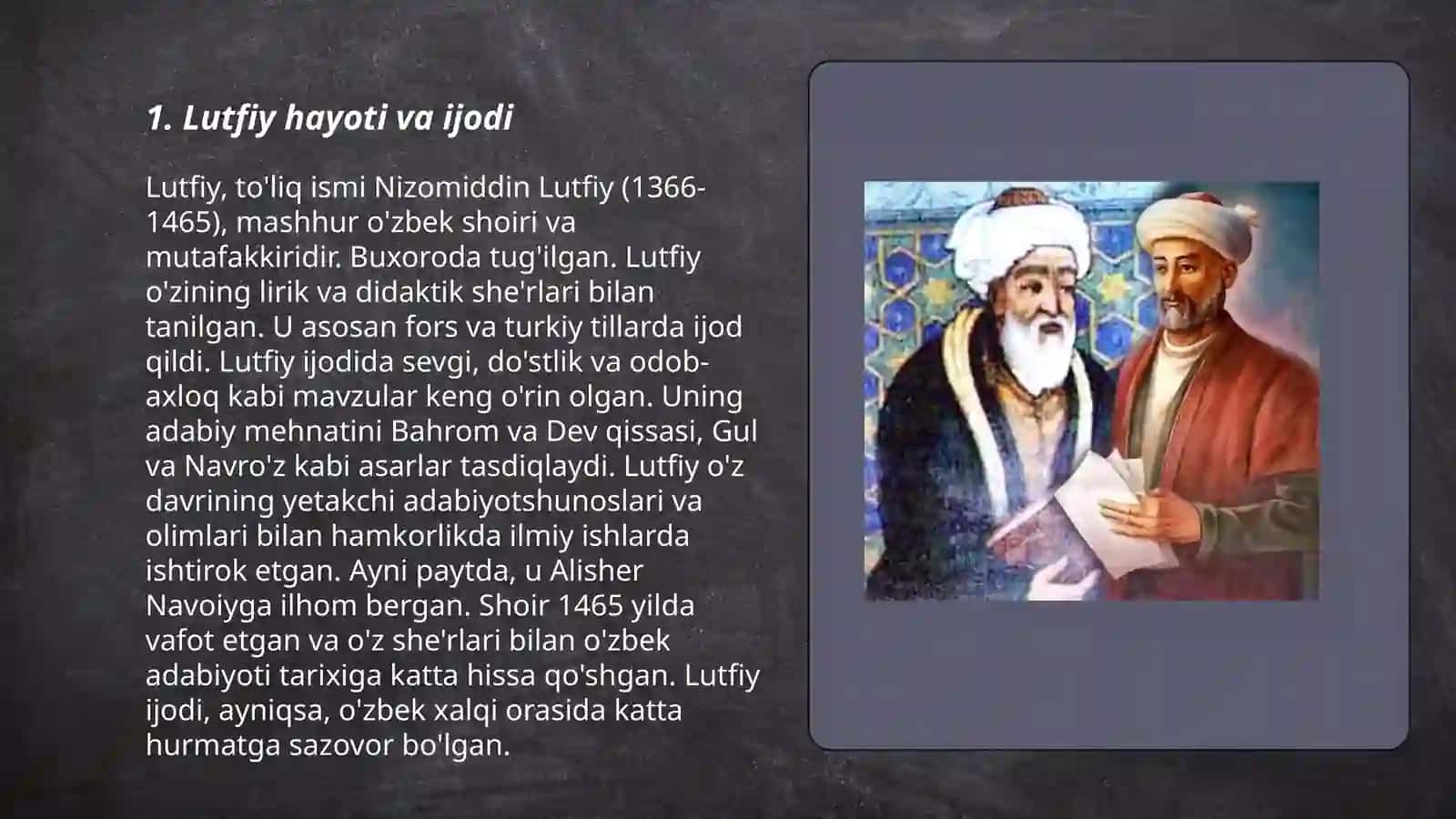 Lutfiy haqida prezintatsiya 3
