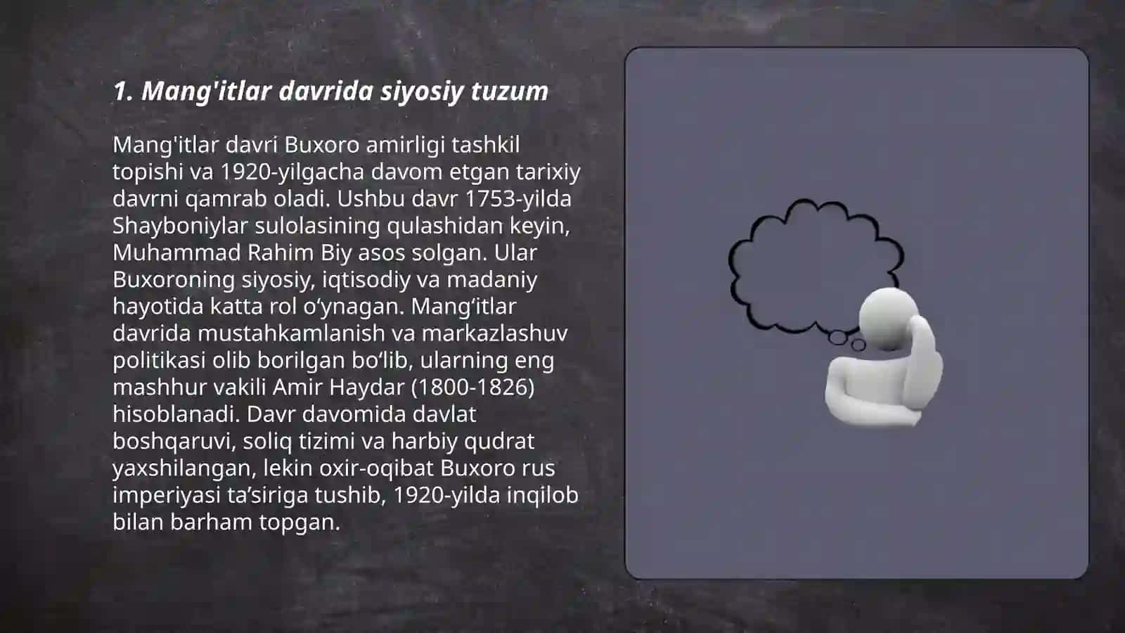 Mang'itlar boshqaruv davri 3