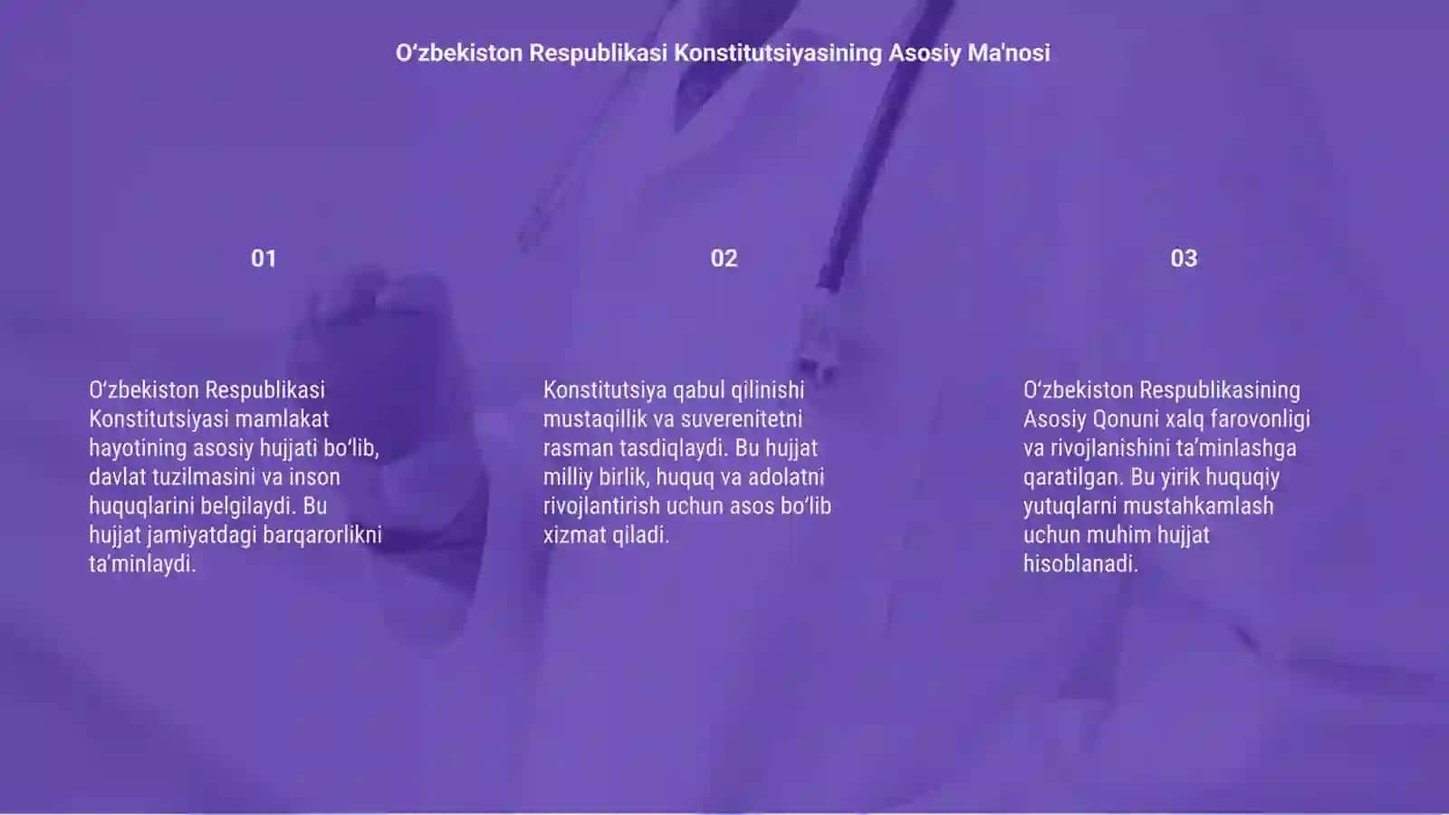 Oʻzbekiston Respublikasi Konstitutsiyasi qabul qilinishi 3