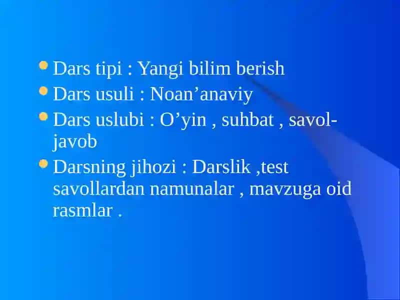 Ot – so’z turkumi 3