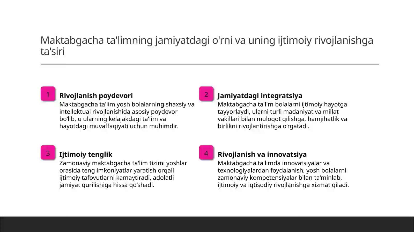 Rivojlanish poydevori 3