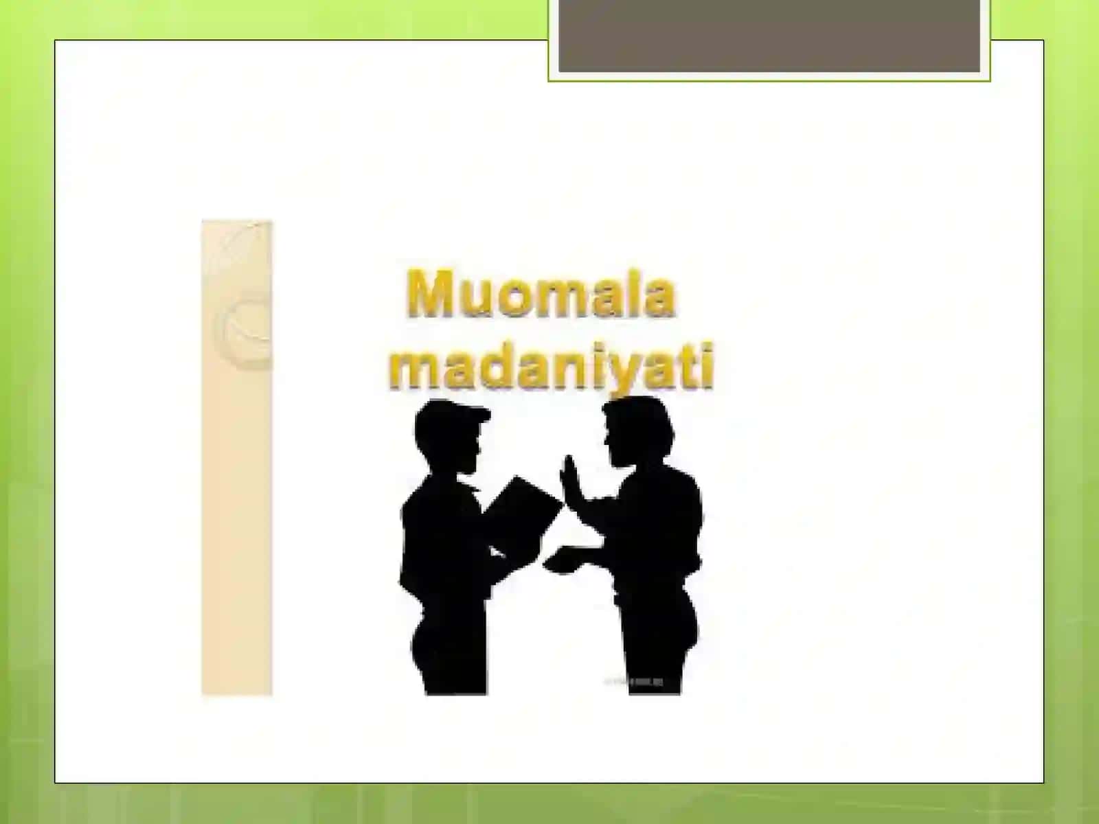 TASHKILOTDA MULOQOT TIZIMI 3