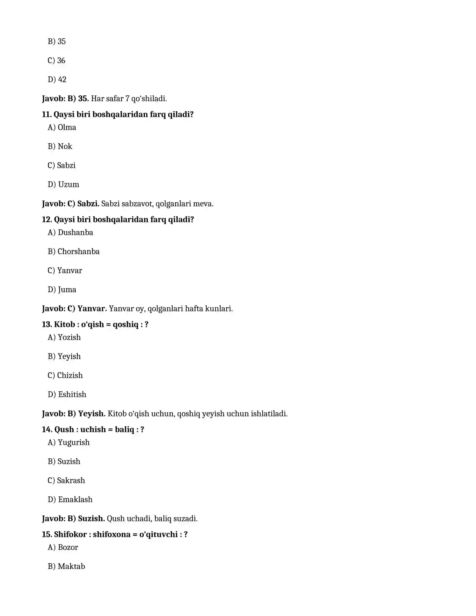 ARGOS IQ TESTLARI 3
