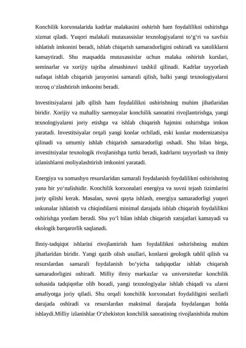 Konlarni qazib olishda burg’ilab portlatish 3