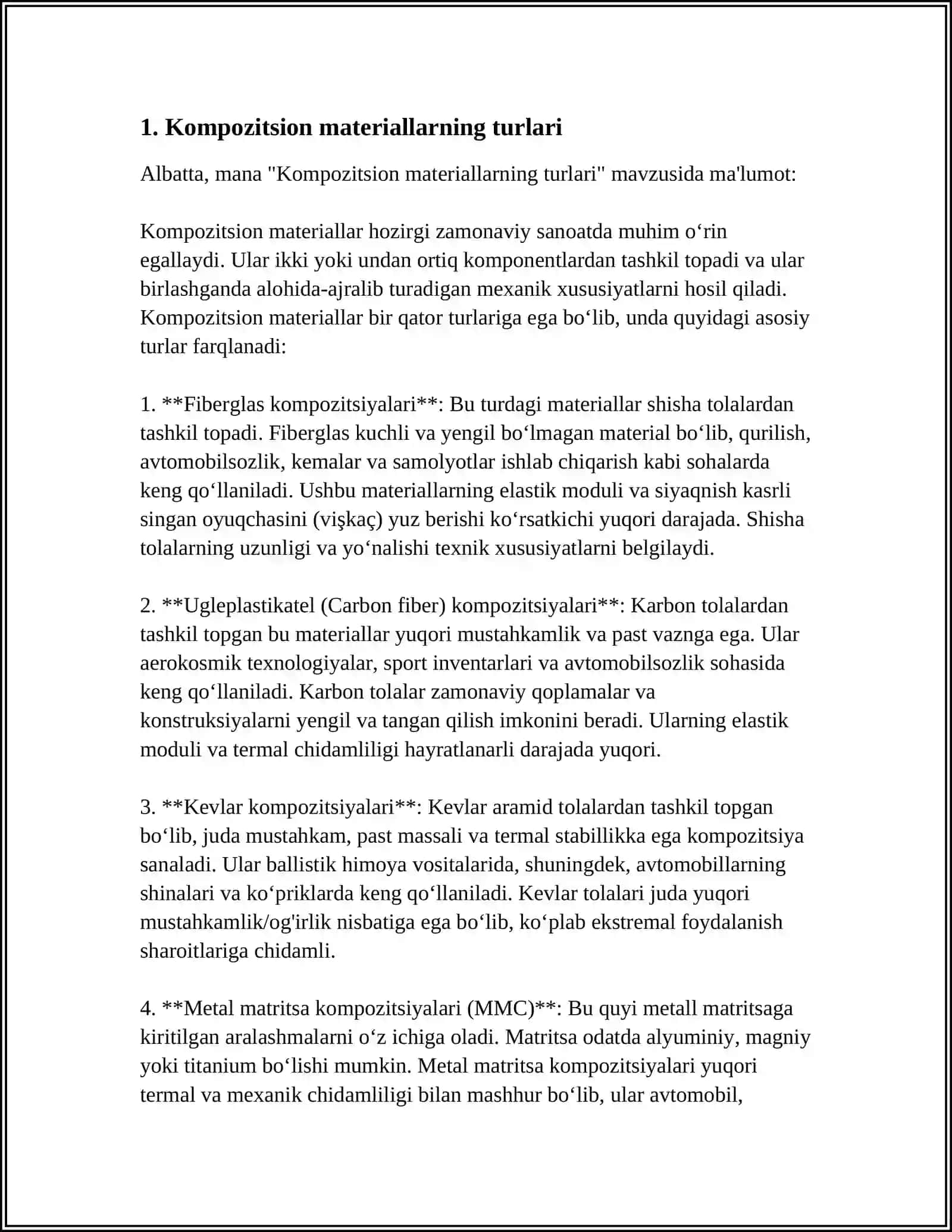 YANGI ZAMONAVIY KOMPAZITSION MATERIALLAR 3