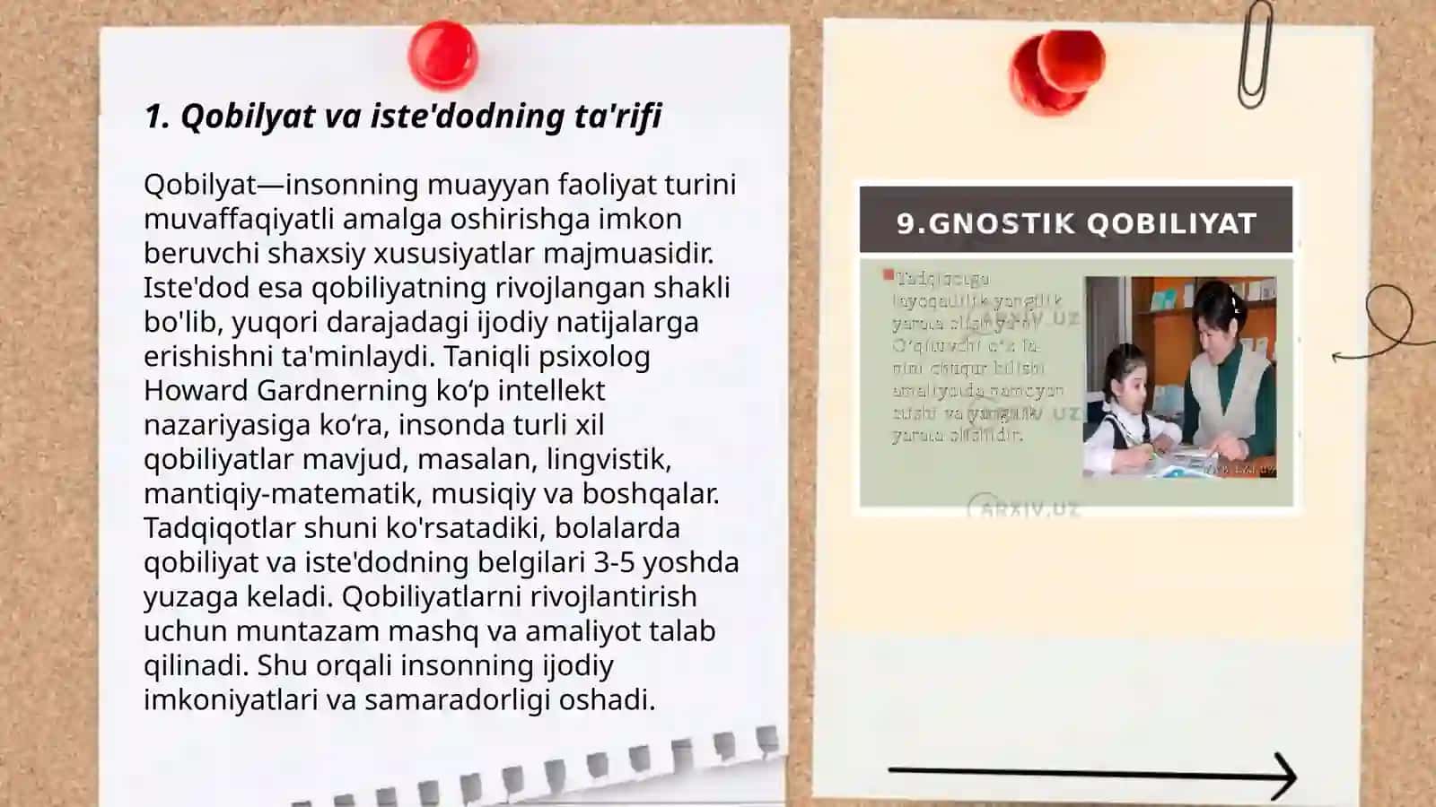 Qobilyat va uning rivojlanishi 3