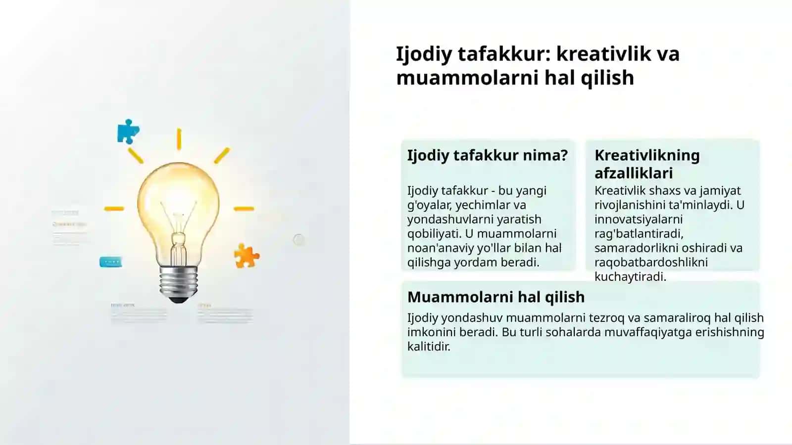 Tafakkur psixologiyasi: Ichki dunyo 3
