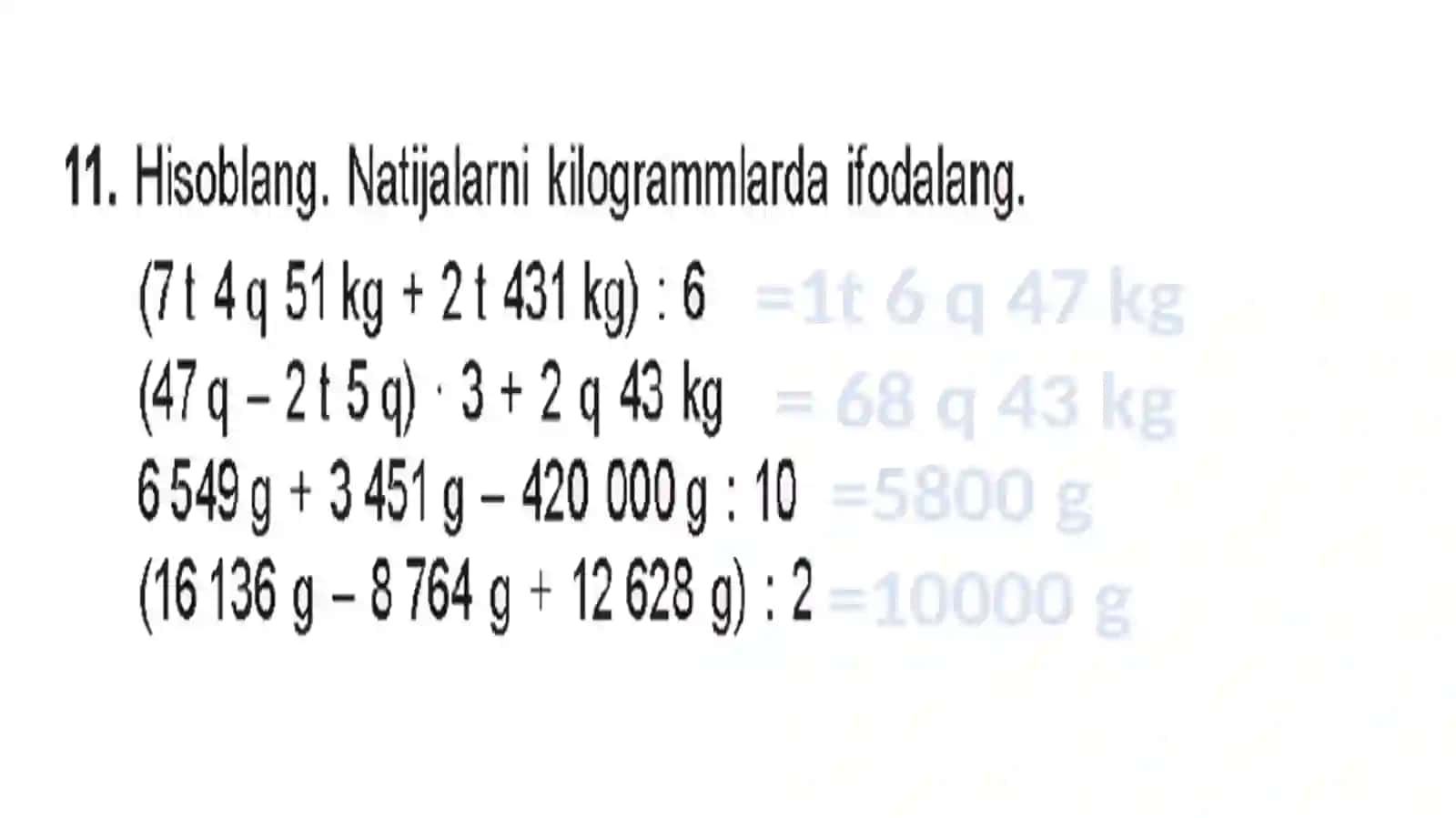 4-sinf matematika .Sonli nur va shkala 3