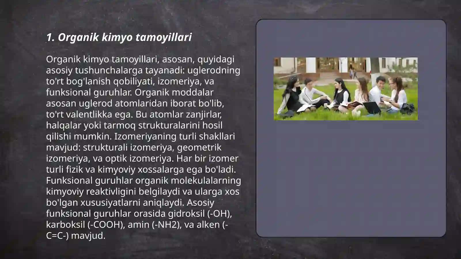 Organik kimyo tamoyillari 3