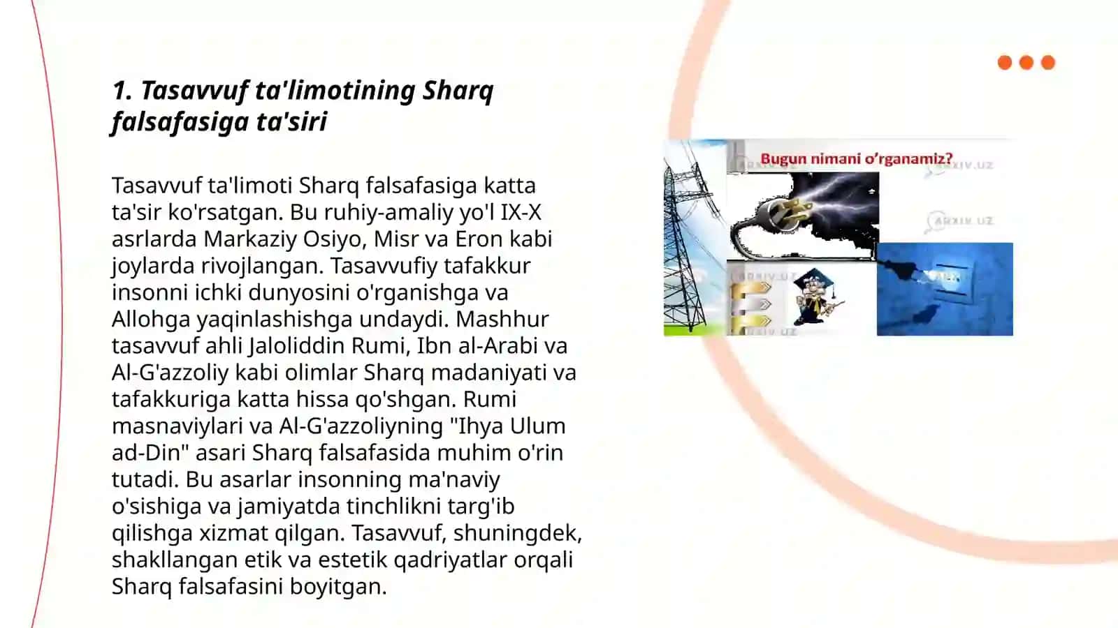 Tasavvuf ta'limotining Sharq madaniyatiga ta'siri 3