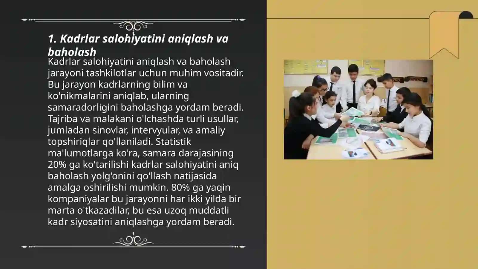 Kadrlar salohiyatini aniqlash va baholash 3