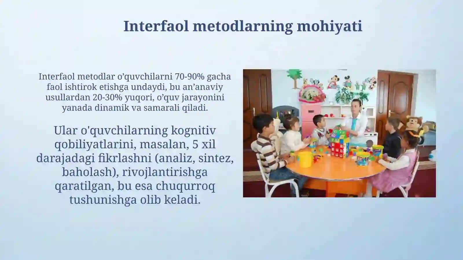 Interfaol metdodlar va ularni qo'llash mahorati 3