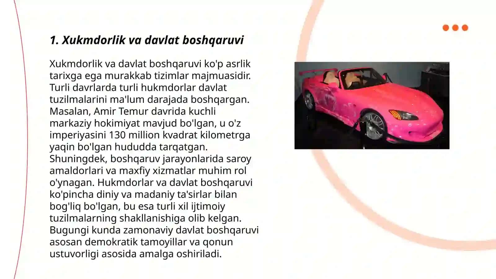 Xukmdorlik va davlat boshqaruvi 3