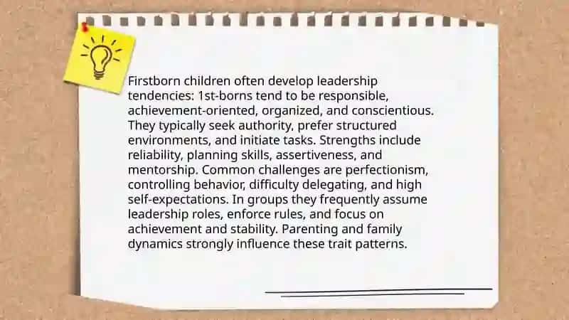 Birth order and personality 3