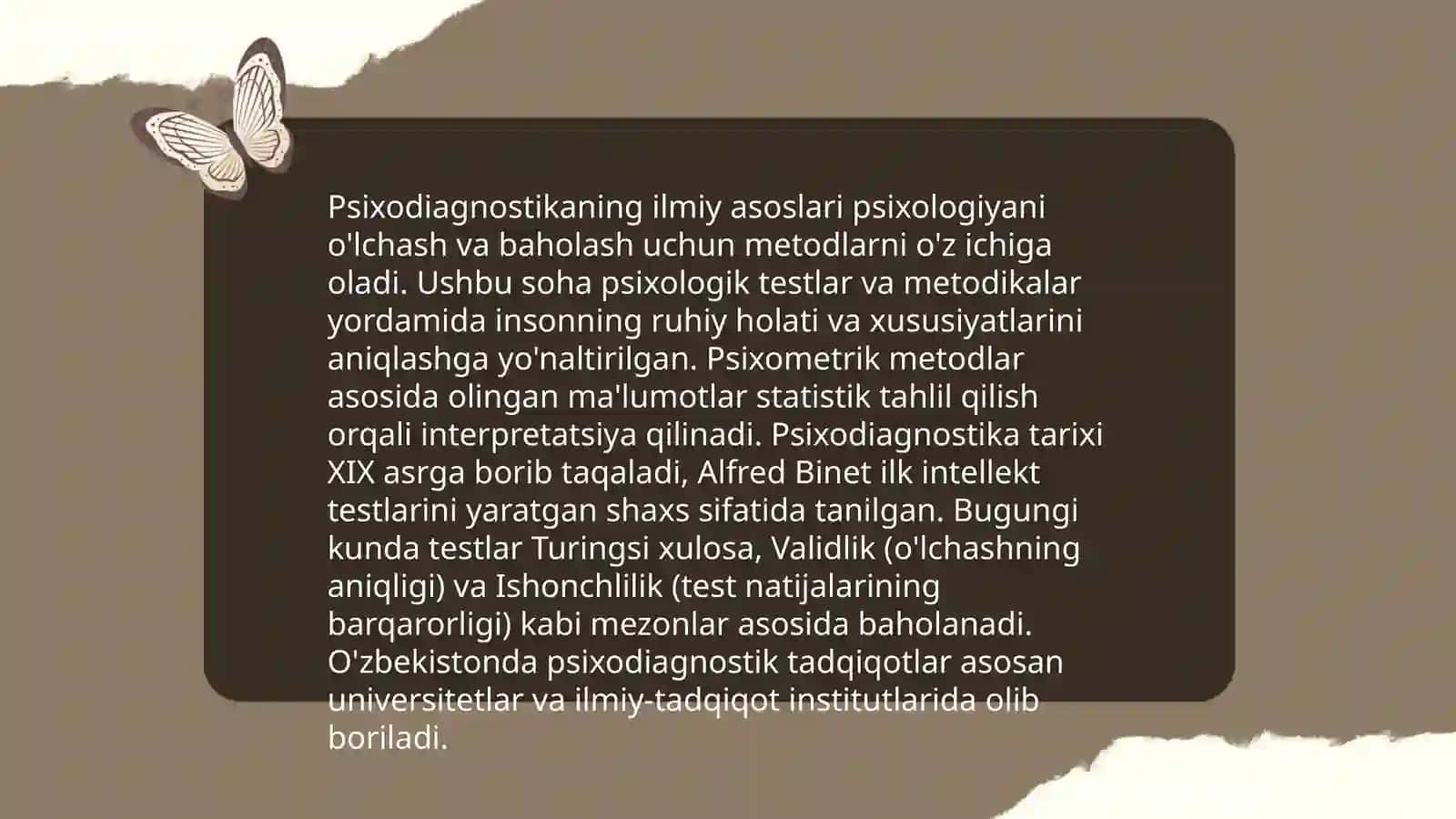 Psixadiagnostikada amaliyot va nazariya 3