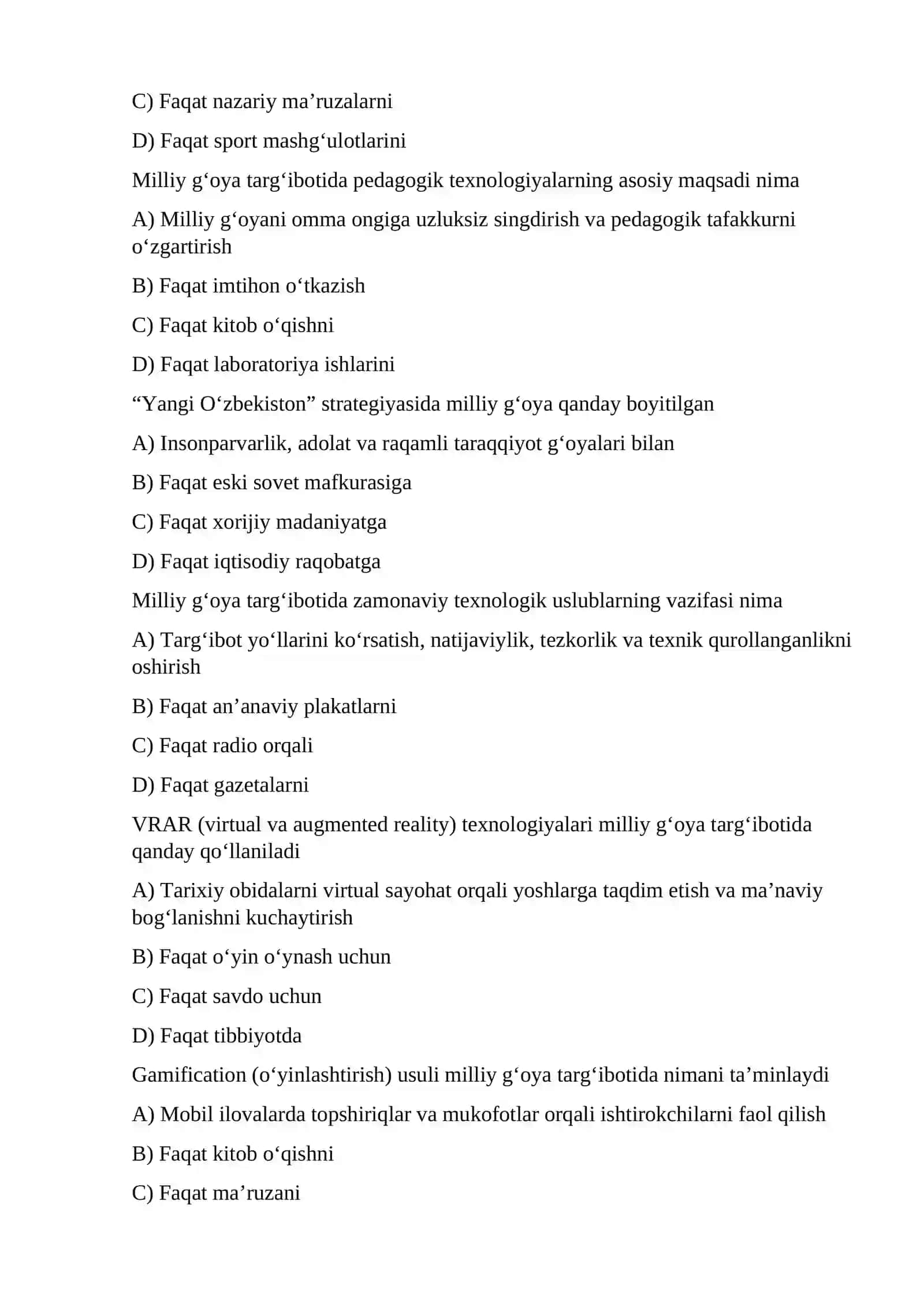Milliy g‘oya targ‘iboti texnologiyalari 3