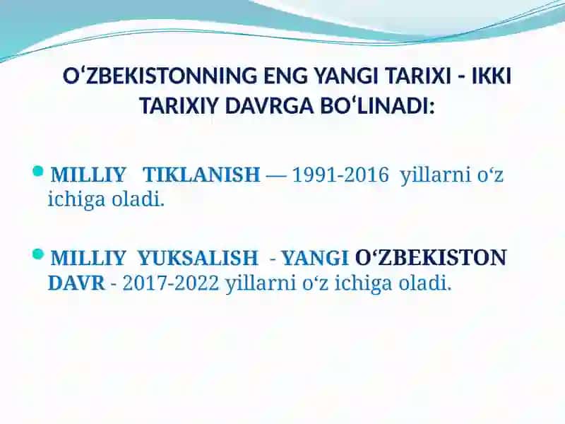 О‘zbekiston mustaqillikka erishish ostonasida 3