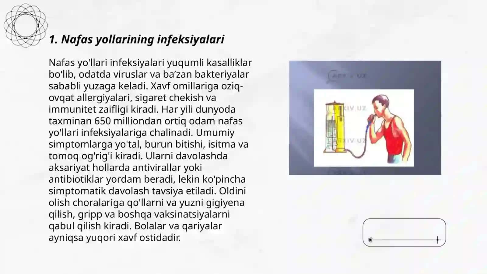 Parrandalarda nafas olish tizimi kasalliklari 3