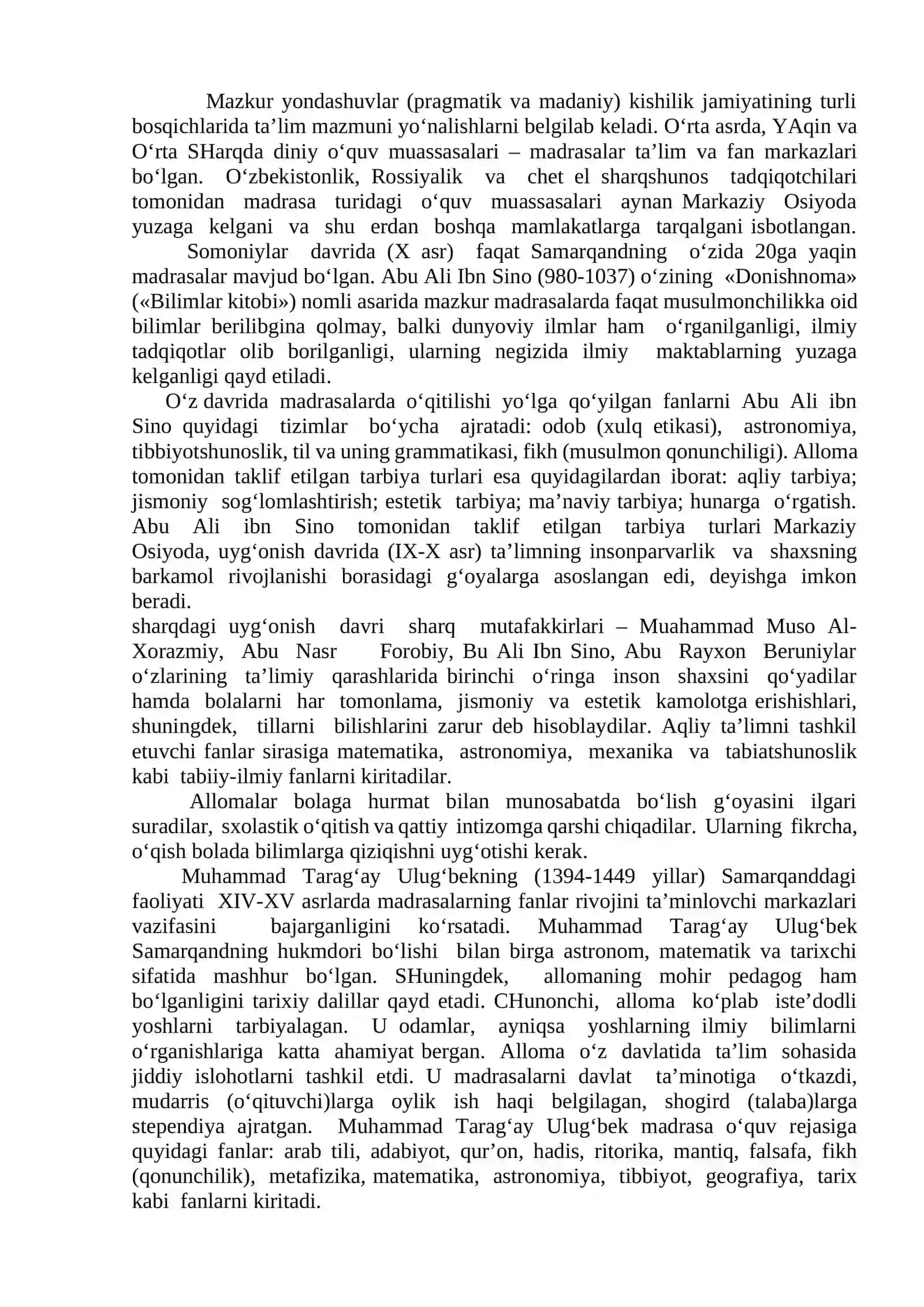 Ta’lim Qonuniyatlari va Prinsiplari 3