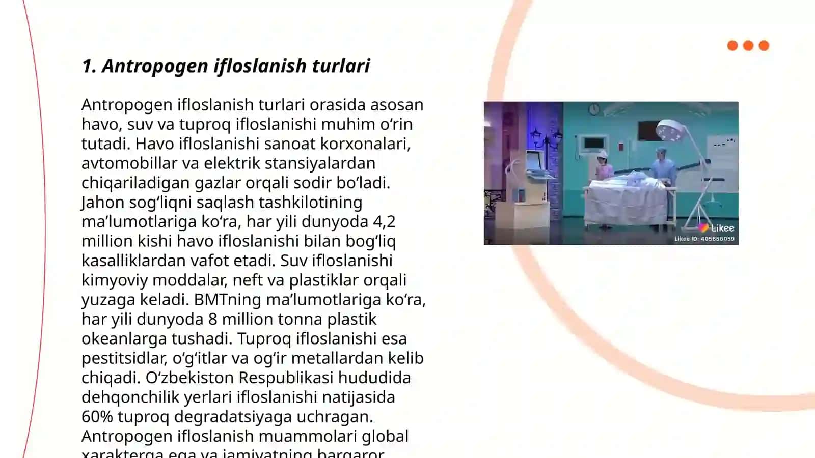 Antropogen ifloslanish turlari 3