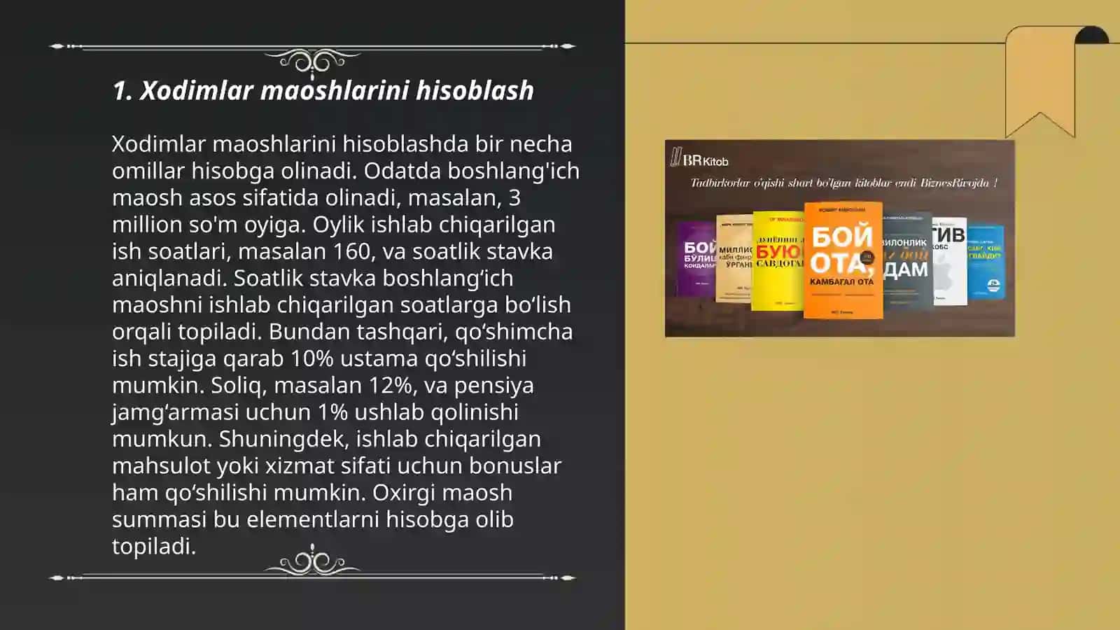 Xodimlar bilan hisob-kitoblar 3