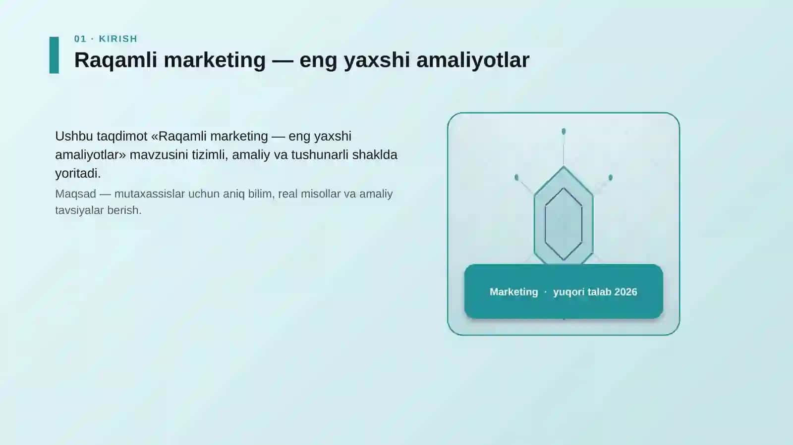 Raqamli marketing — eng yaxshi amaliyotlar 3