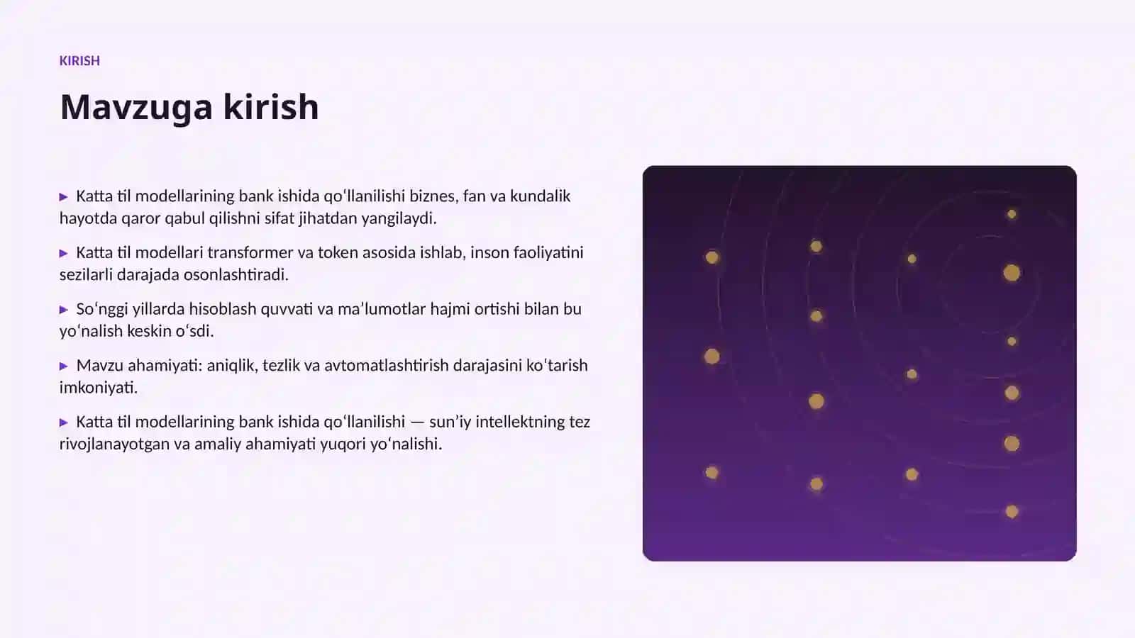 Katta til modellarining bank ishida qoʻllanilishi 3