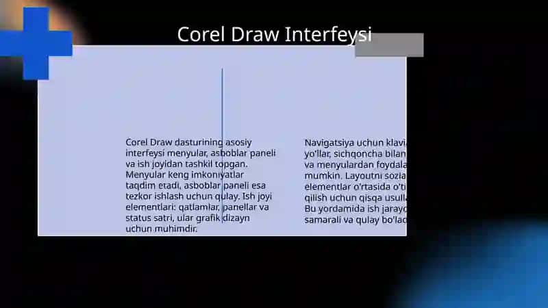 Corel Draw dasturida ishlash 3