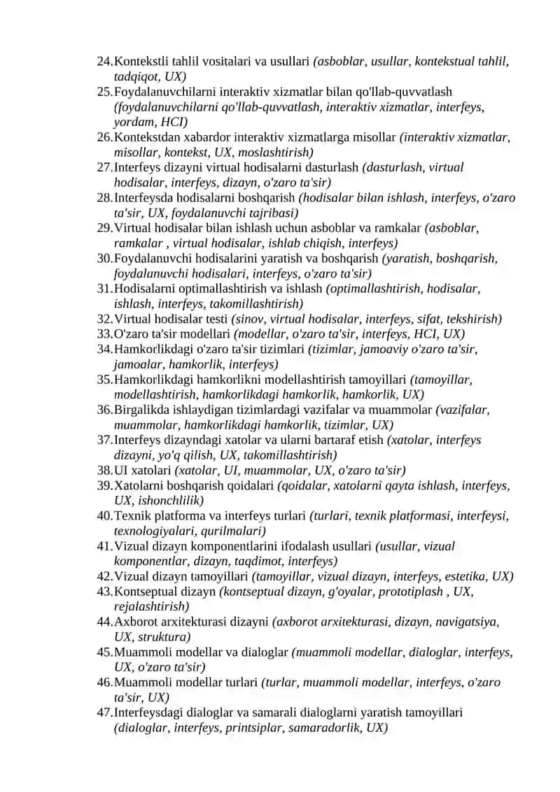 Inson va kompyuterning o'zaro ta'siri 3
